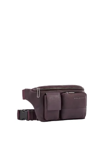 Piqaudro Ronnie Leather Bum bag brown