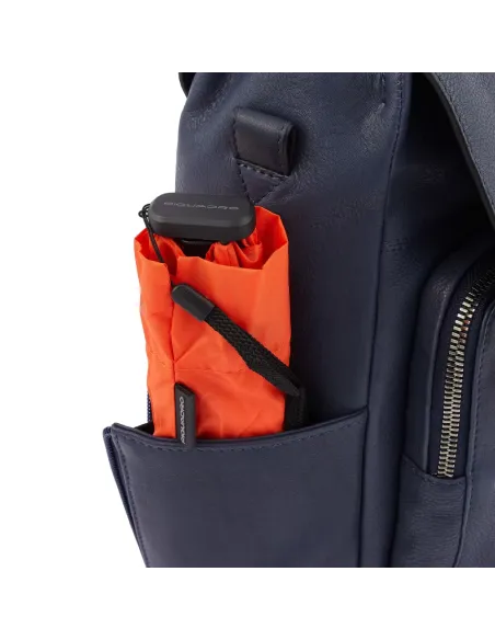 Piquadro Ronnie Computer portfolio briefcase blue