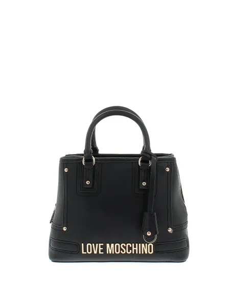 Love Moschino Women's bag with three compartments black
