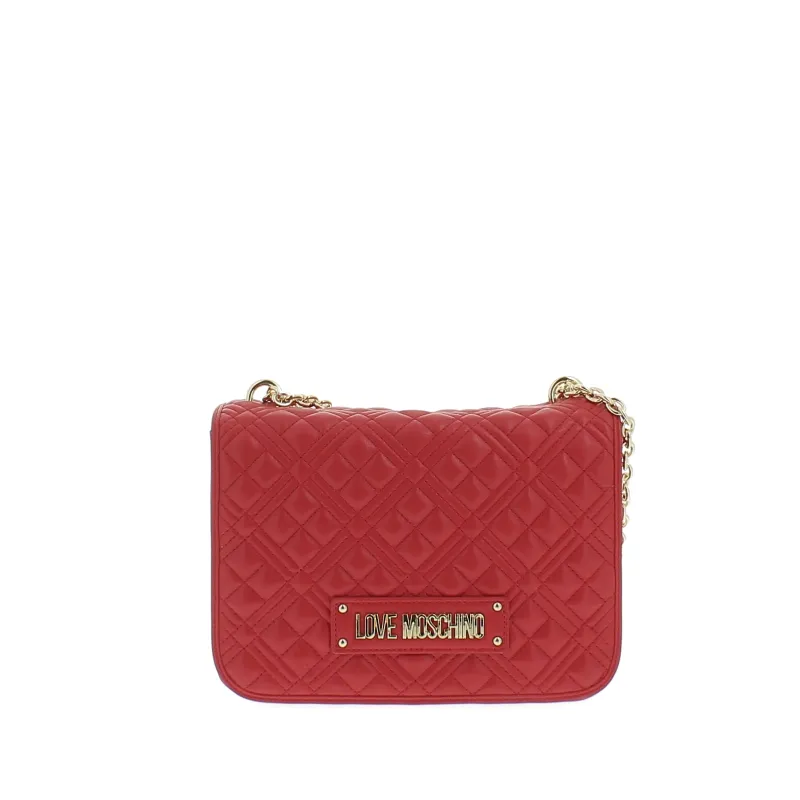 Love Moschino Quilted ladies' bag with sliding shoulder...