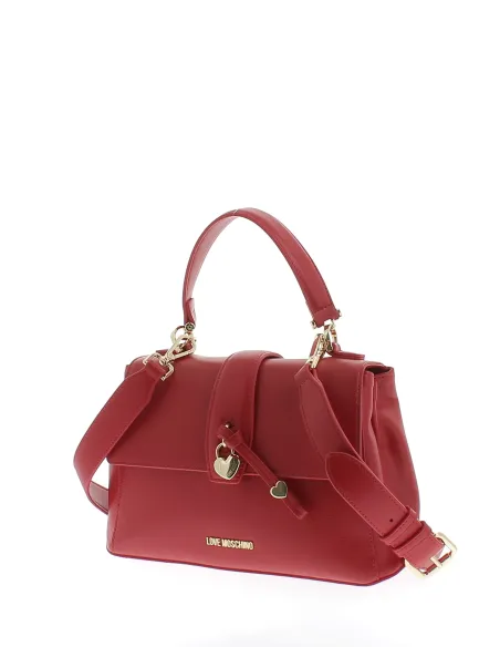 Borsa donna un manico Love Moschino rossa