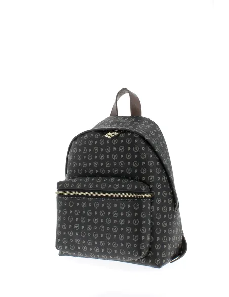 Zaino donna Pollini Heritage nero-marrone