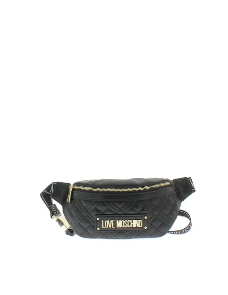Marsupio donna trapuntato Love Moschino nero