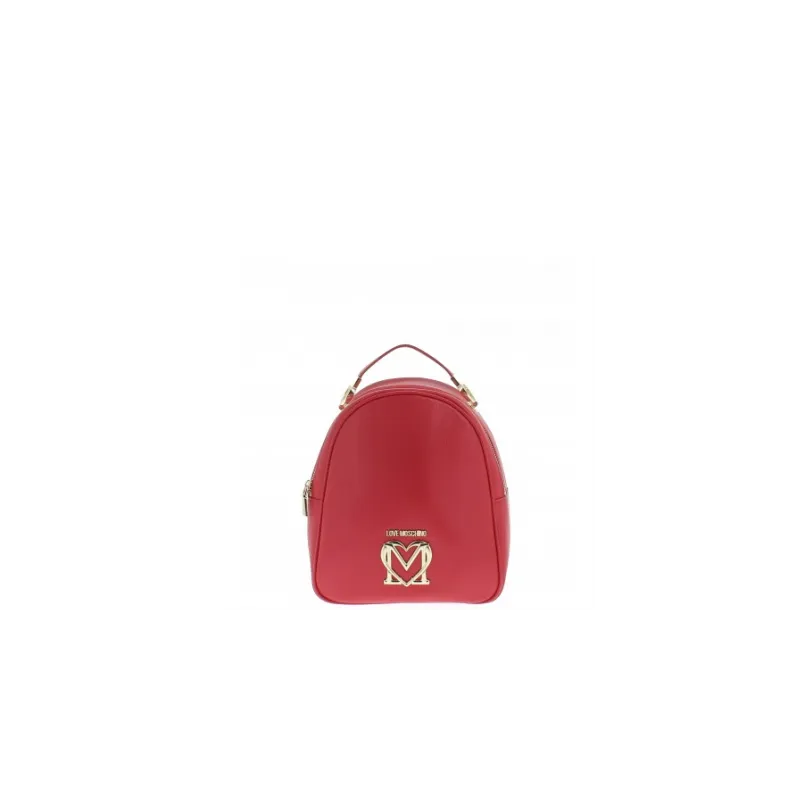 Love Moschino medium women's backpack red