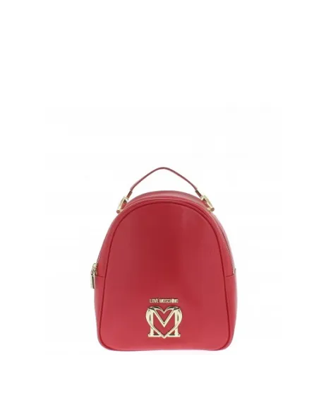 Love Moschino medium women's backpack red