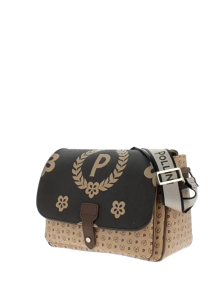 Borsa discount pollini marrone
