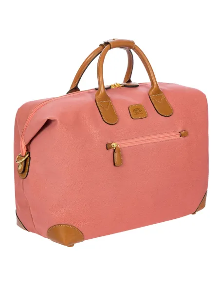 Brics Life carry-on duffle bag pink