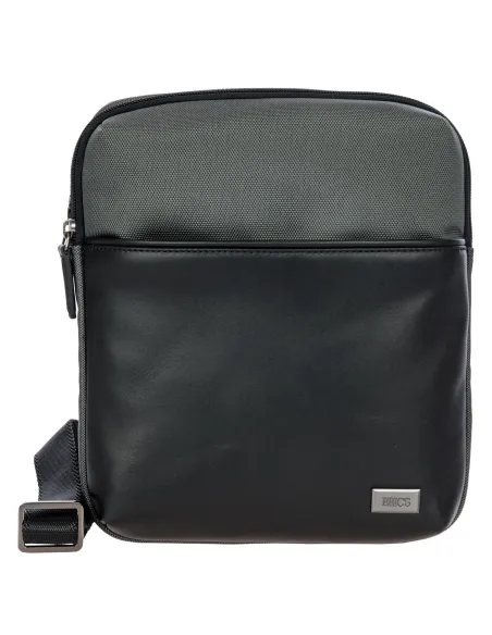 Brics Monza Expandable men's cross-body grey-black