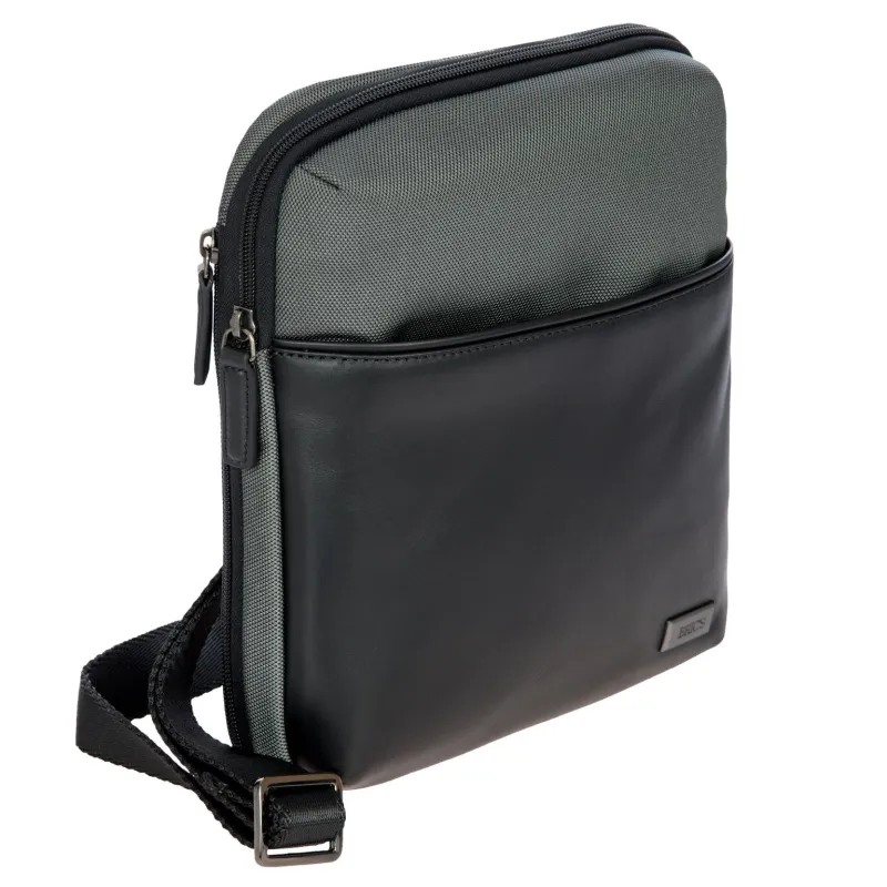 Brics Monza Expandable men's cross-body grey-black 2