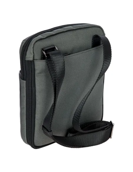 Brics Monza Expandable men's cross-body grey-black