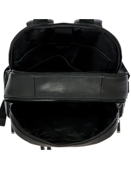 Porsche Roadster Mittlere Leder-Rucksack schwarz