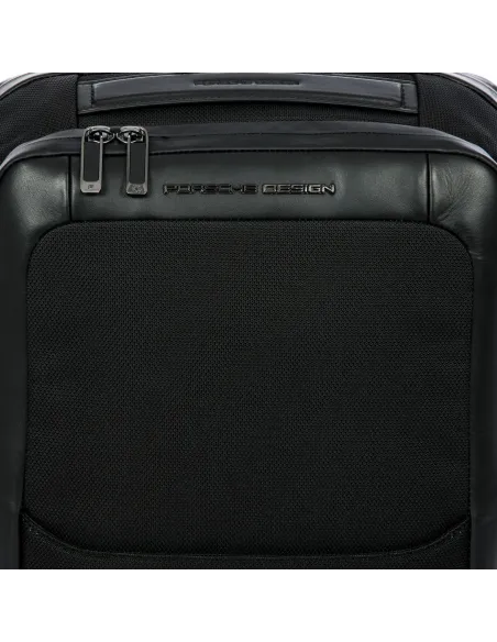 Porsche Design Fabric and leather laptop backpack black