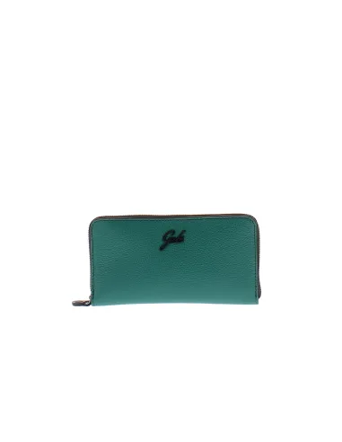 Gabs Women's wallet with zip closure green