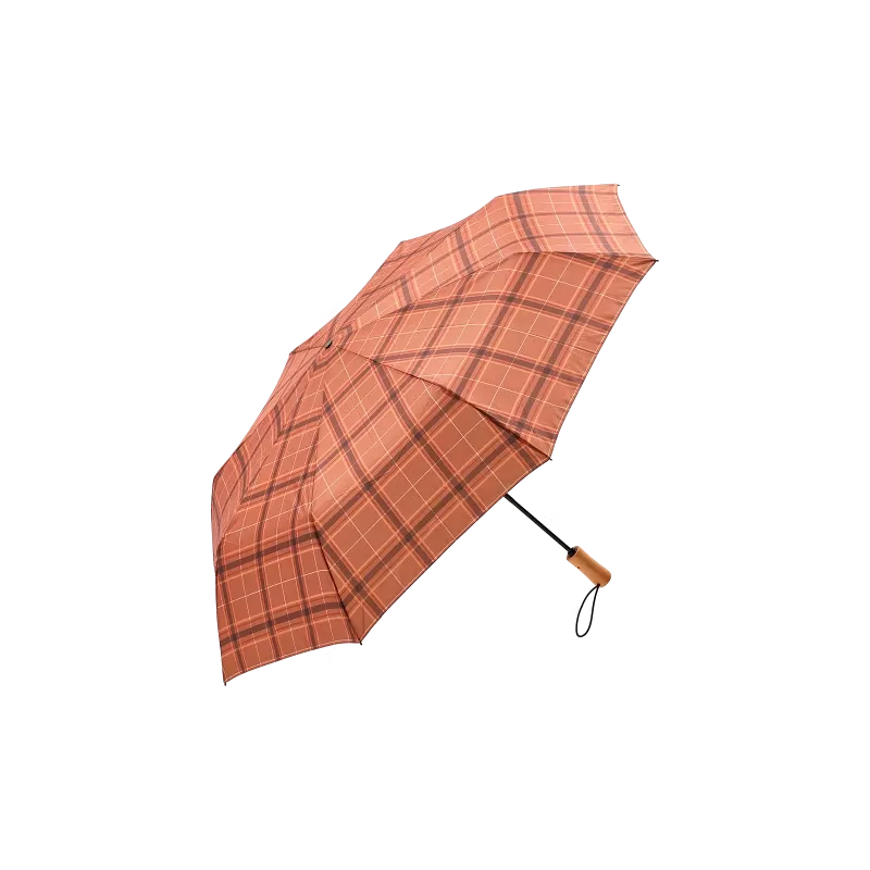 The Bridge Maxi umbrella open close brown 2