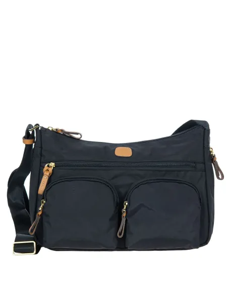 Brics Damentasche mit Erweiterungsmöglichkeiten blau