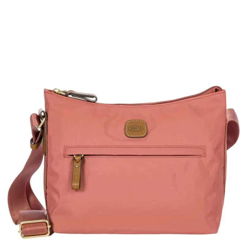 Borsa a tracolla piccola Brics X-Collection rosa antico