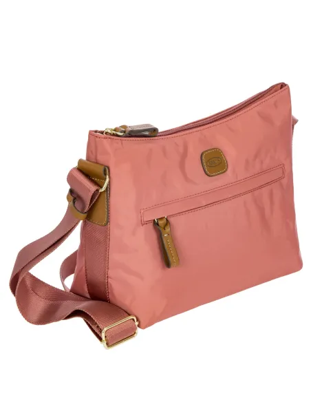 Borsa a tracolla piccola Brics X-Collection rosa antico