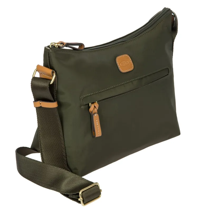Brics X-Collection Medium Shoulder bag olive green 2
