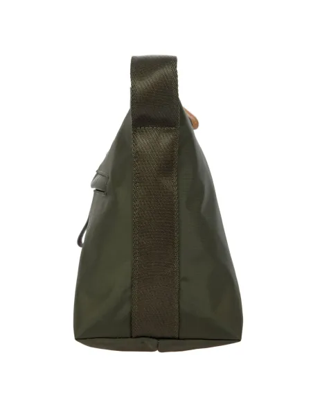 Borsa a tracolla piccola Brics X-Collection verde oliva