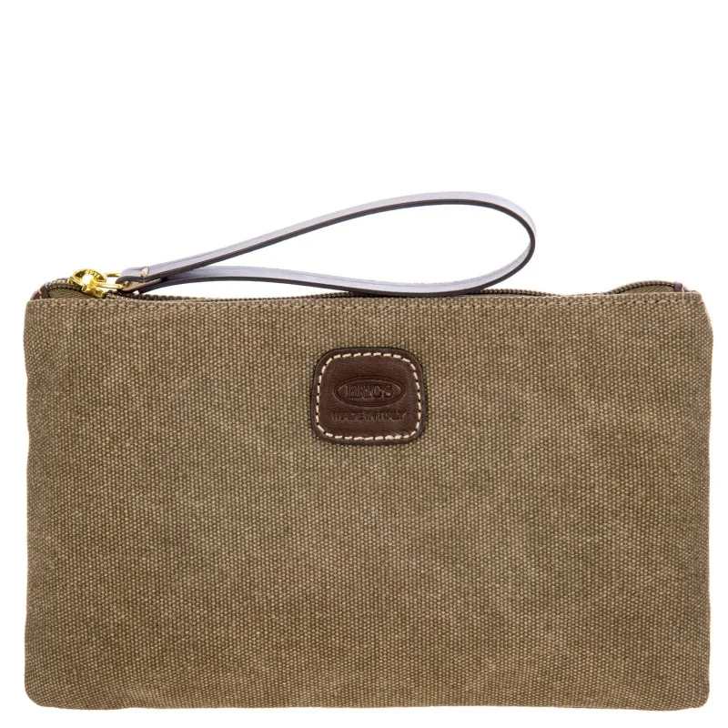 Brics Sorrento flat clutch bag
