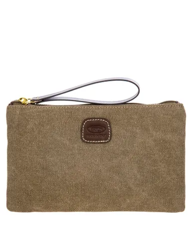 Brics Sorrento flat clutch bag