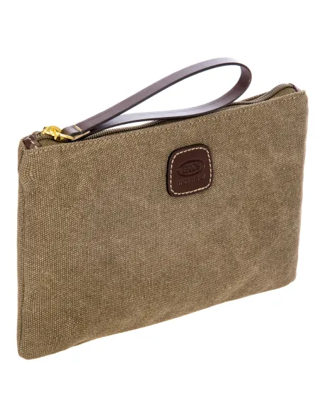 Brics Sorrento flat clutch bag