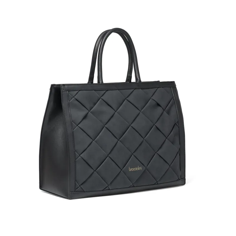 Borsa a mano Braccialini Icons nera 2