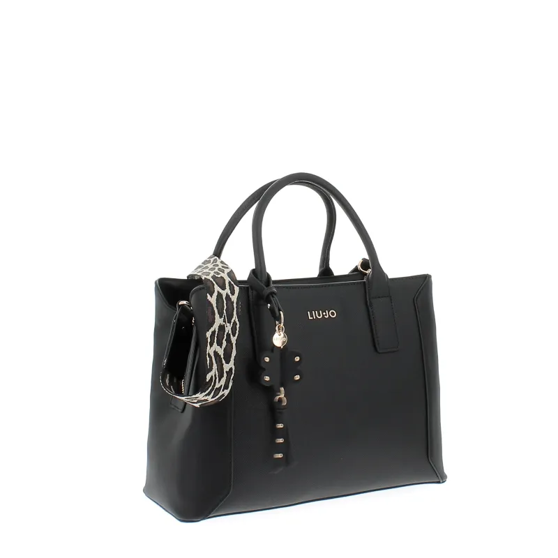 Liu Jo Handtasche mit drei Fächern schwarz 2