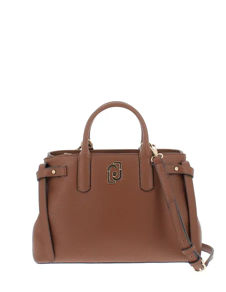 Liu Jo handbag with double compartment brown