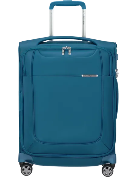 Samsonite D'Lite Expandable, ultra-light carry-on trolley Petrol Blue
