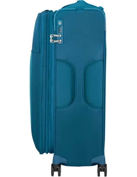 Samsonite D'Lite erweiterbarer mittlerer Trolley Petrol Blue