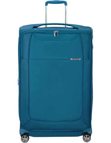 Samsonite D'Lite Großer, erweiterbarer, ultraleichter Trolley Petrol Blue