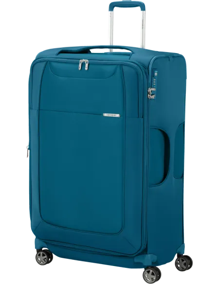 Samsonite D'Lite Large expandable, ultra-light trolley Petrol Blue