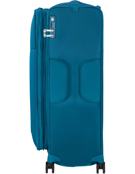 Samsonite D'Lite Large expandable, ultra-light trolley Petrol Blue