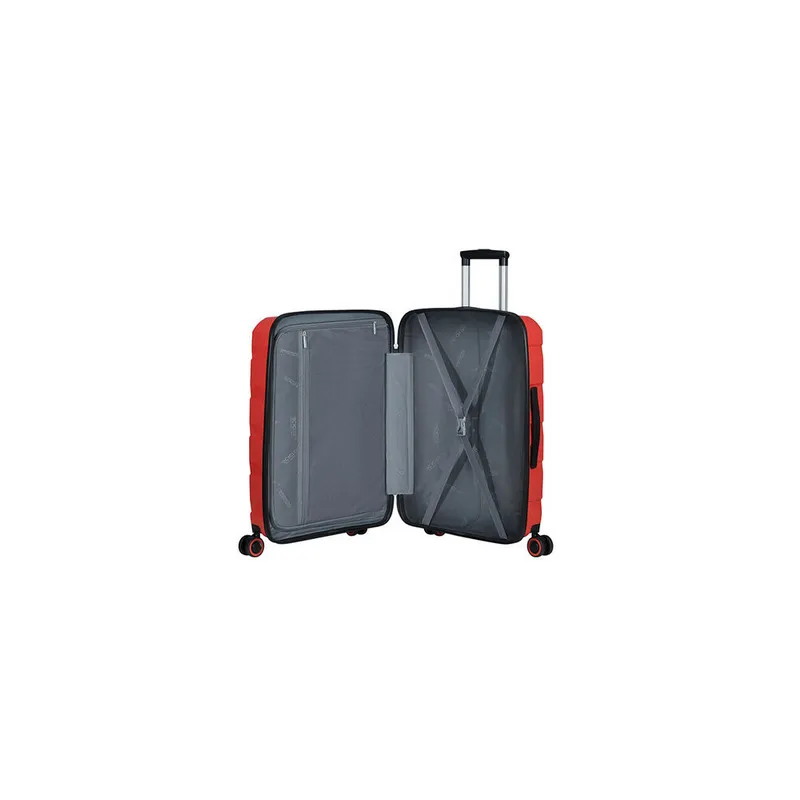 American Tourister Air Move Großer 4-Rollen-Koffer rot 2