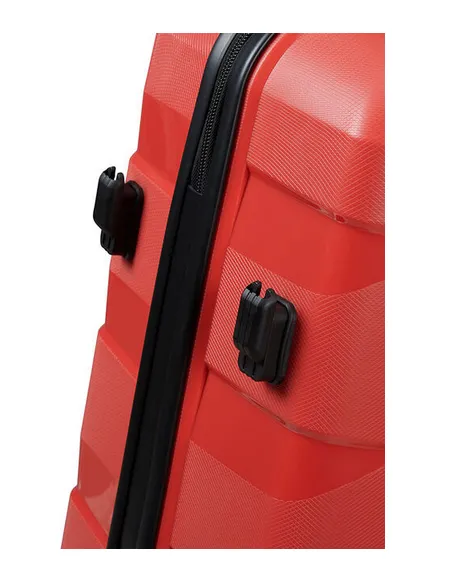 American Tourister Air Move Großer 4-Rollen-Koffer rot