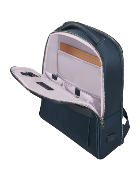 Samsonite Zalia Laptop-Rucksack mit Doppelfach blau