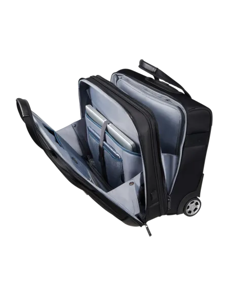 Porta documenti con ruote Samsonite Spectrolite nera