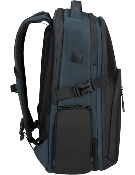 Samsonite Biz2Go Computer-Rucksack aus recyceltem Stoff blau