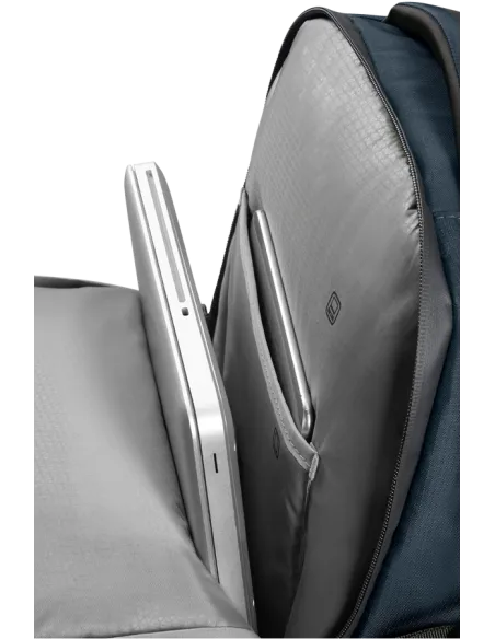 Samsonite Biz2Go Computer-Rucksack aus recyceltem Stoff blau