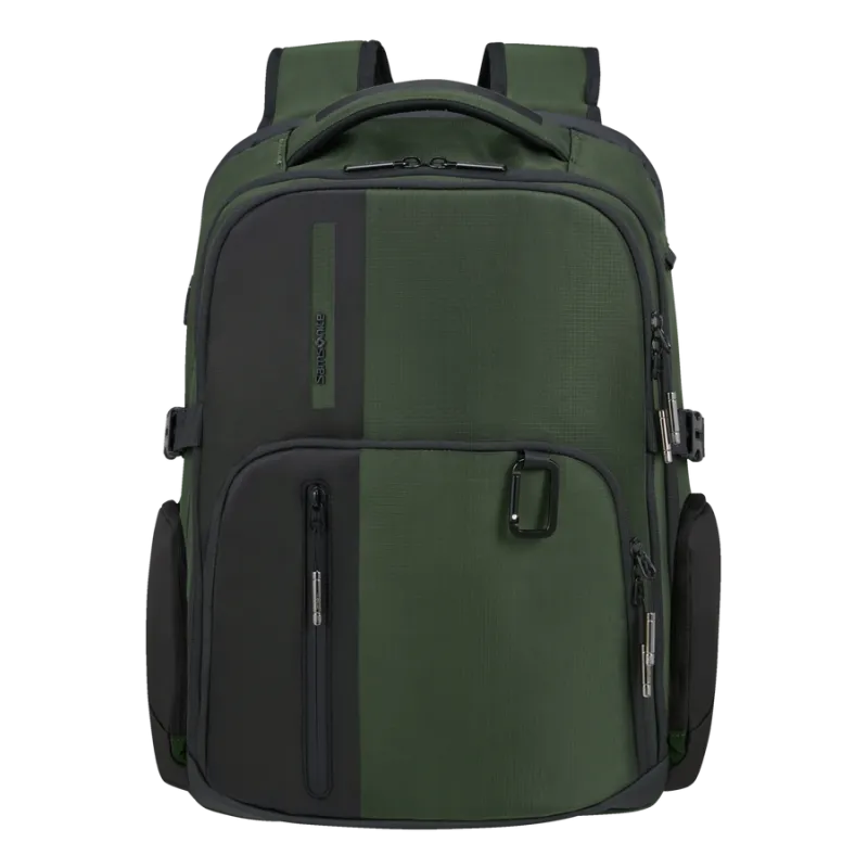 Samsonite Biz2Go Computer-Rucksack aus recyceltem Stoff grün