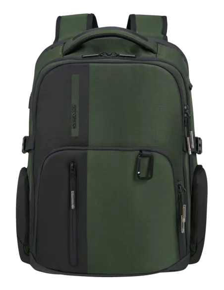 Samsonite Biz2Go Computer-Rucksack aus recyceltem Stoff grün