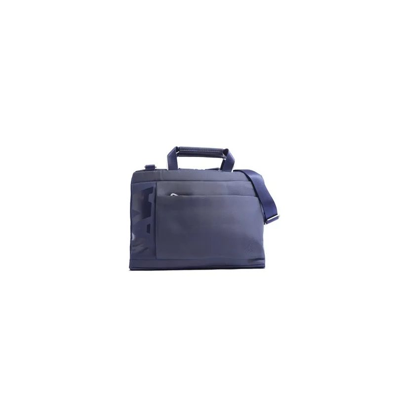 Nava Design slim laptop briefcase blue