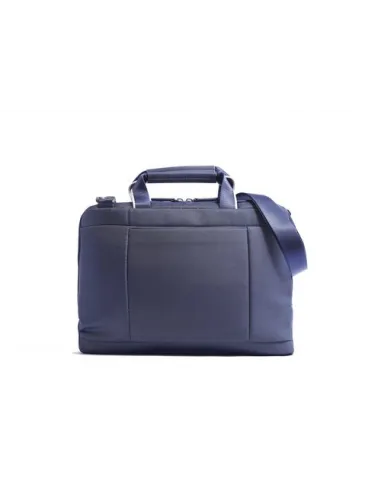 Nava Design slim laptop briefcase blue