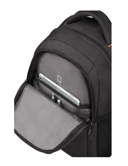 American Tourister AT Work laptop backpack black-orange