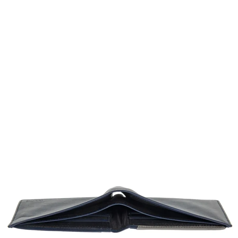 Bric's Bernina Herrenbrieftasche mit Münzfach blau 2