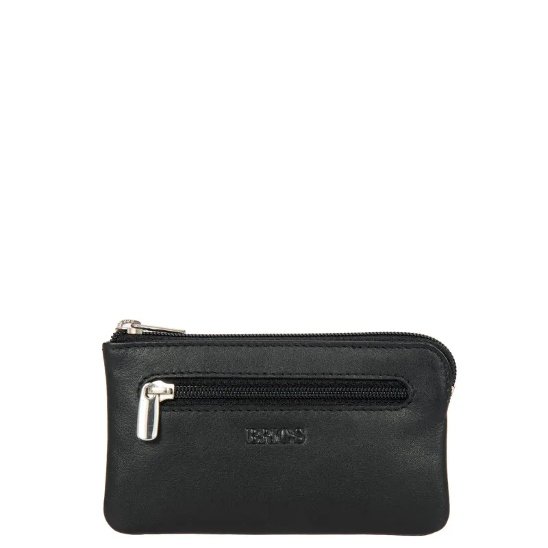 Bric's Bernina Key pouch with zip fastening black