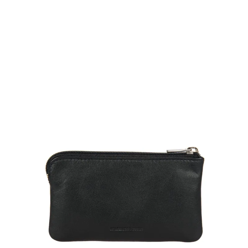 Bustina porta chiavi con cerniera Bric's Bernina nera 2