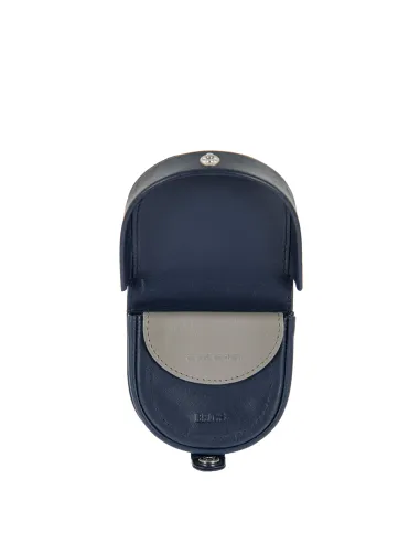 Bric's Bernina leder-Portemonnaie blau