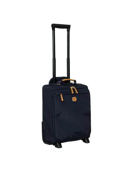Bric's X-Collection Kabinen- und Underseat-Trolley aus recyceltem stoff blau